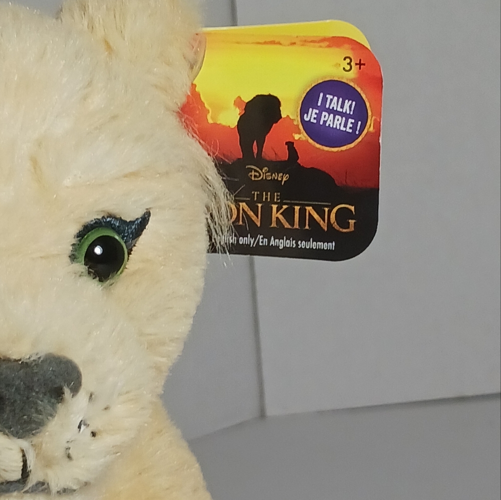 Disney The Lion King TALKING NALA 8" Collectible Plush Stuffed Toy Lion Cub - Picture 8 of 10